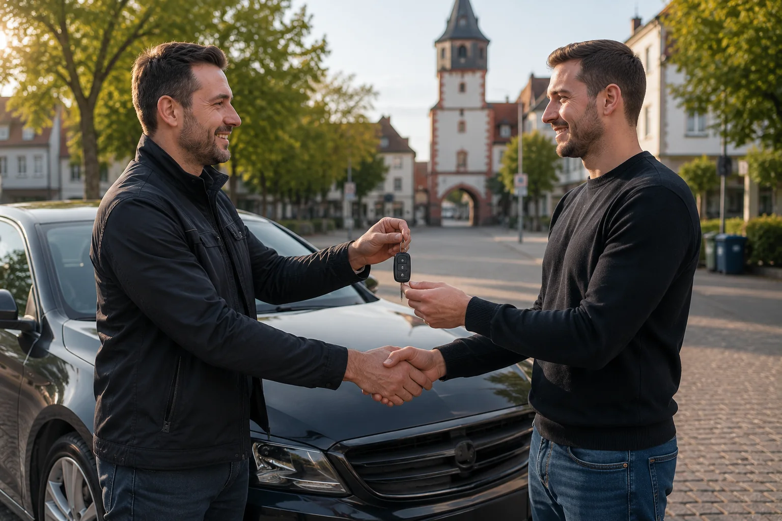 Autoankauf Friedberg (Hessen): Fahrzeugübergabe nach fairer Bewertung
